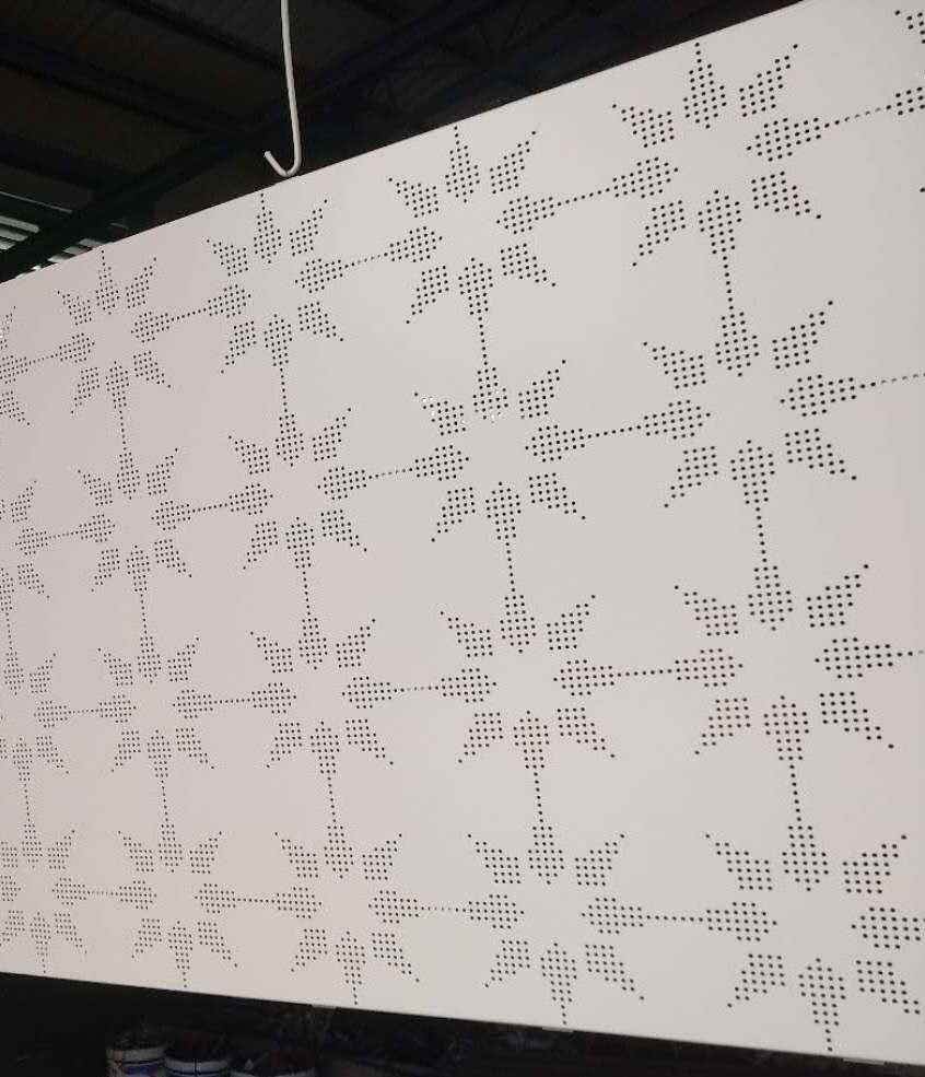 Irregular Perforated Panel