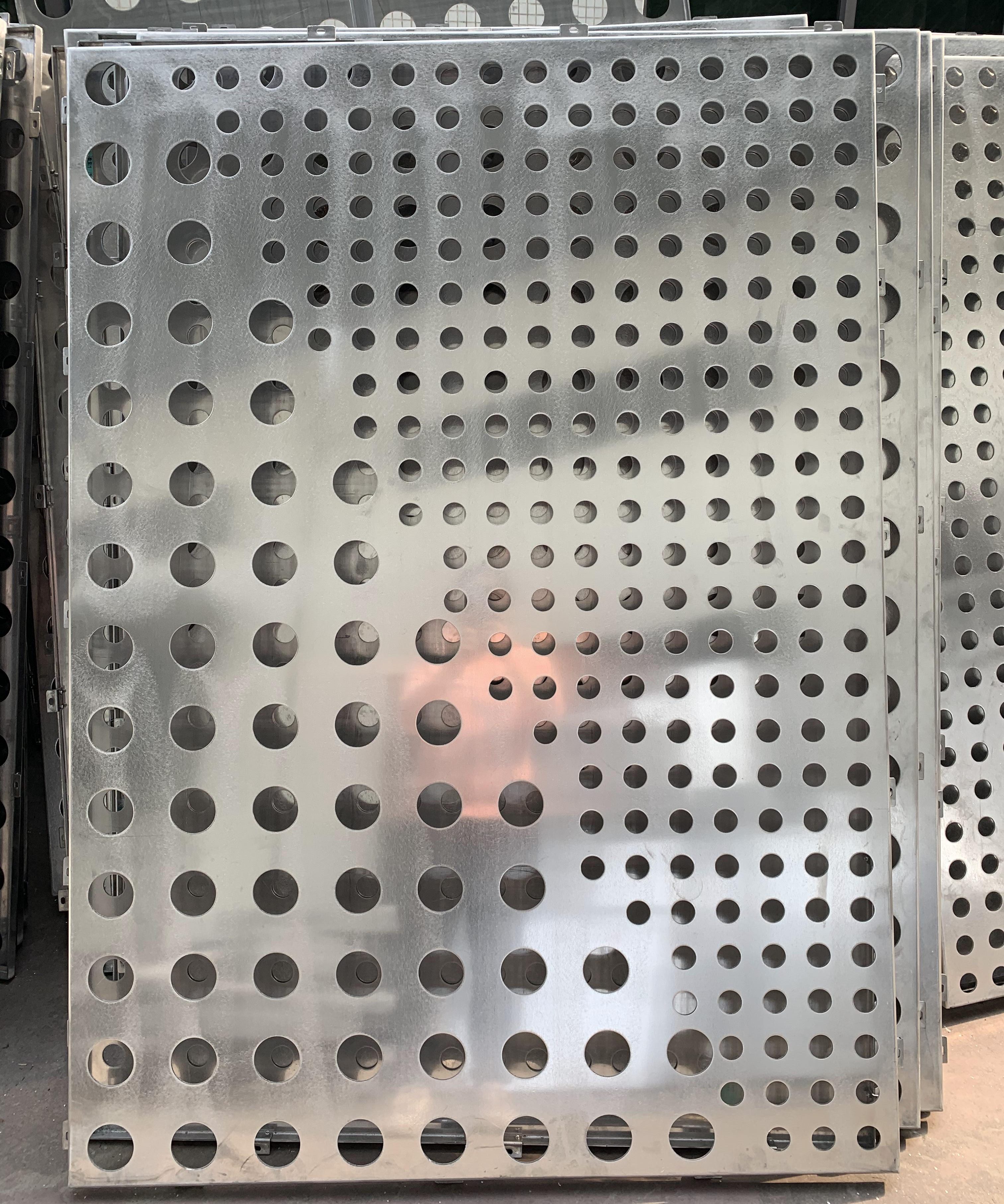 Irregular Perforated Panel